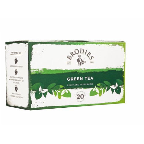 Brodies tea - Green 2g x 20 sachets